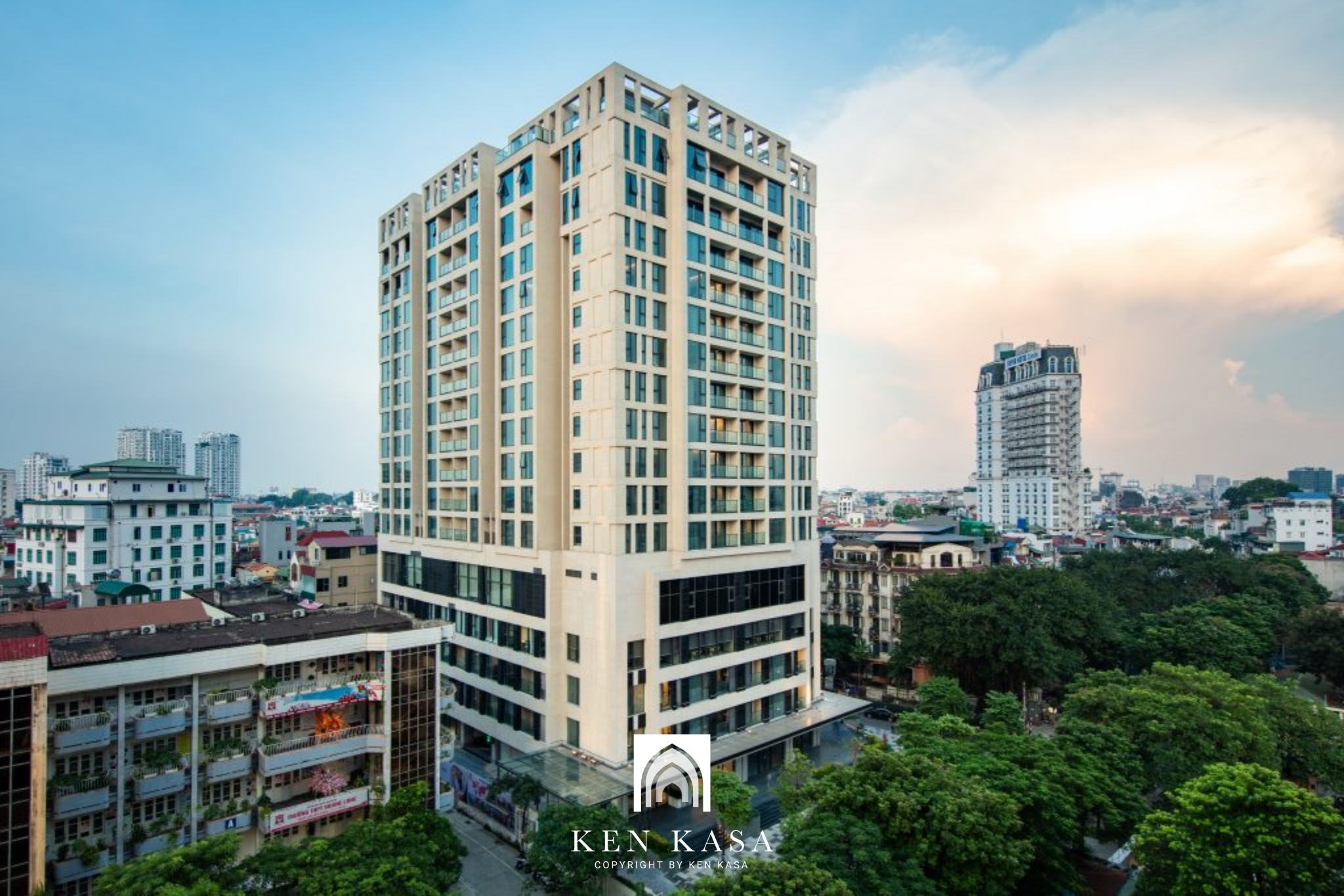 Kiến trúc khách sạn The Five Residences Hanoi